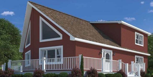 Next Modular Cape Cod style modular home